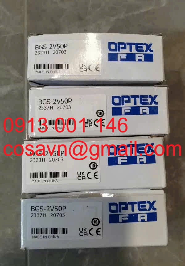 Cảm biến quang điện Optex FA BGS-2V50P BGS-2V50P